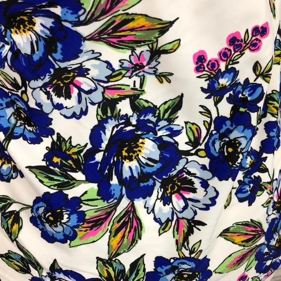 A.N.A Floral Print Halter Swimsuit Top - Picture 4 of 4